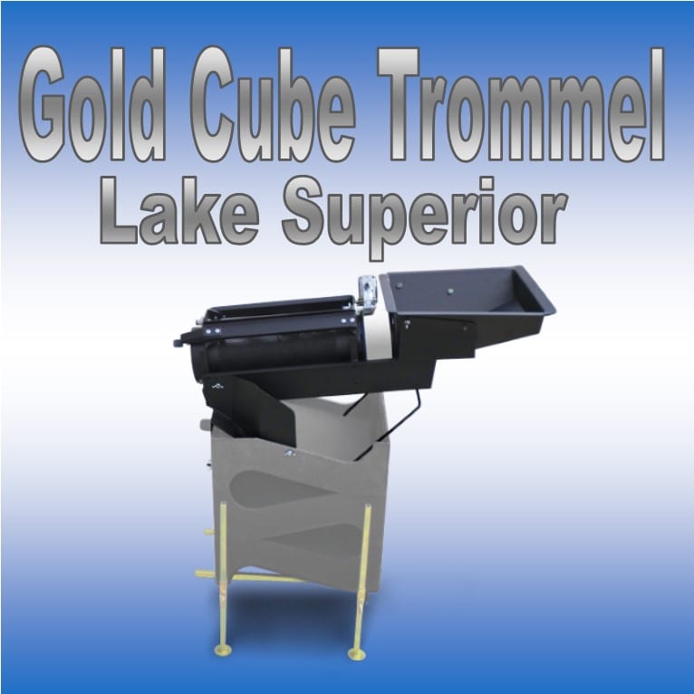 Image gold cube trommel lake superior
